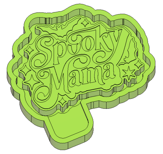 Spooky Mama Freshie Housing or Silicone Mold