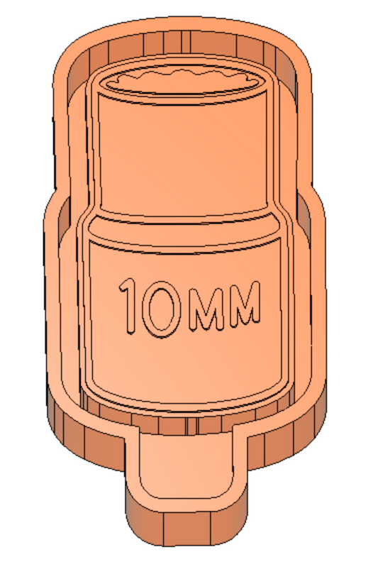 10mm Socket Freshie Housing or Silicone Mold