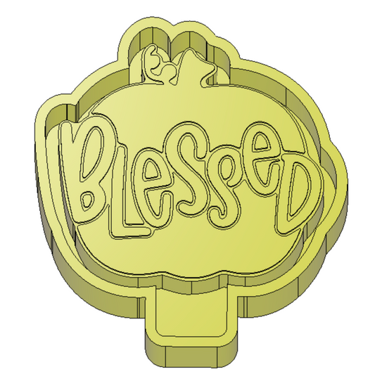 Blessed Pumpkin Freshie Housing or Silicone Mold