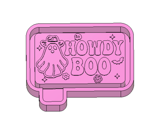 Howdy Boo Freshie Housing or Silicone Mold