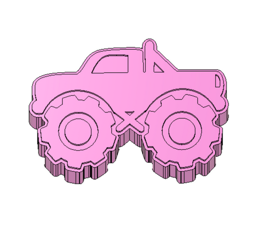 Monster Truck Freshie Housing or Silicone Mold