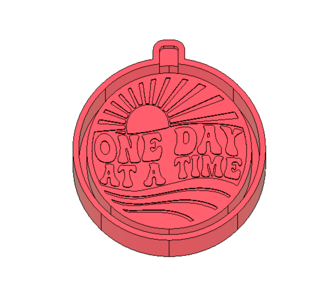 One Day at a Time Freshie Housing or Silicone Mold