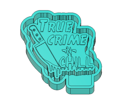 True Crime and Chill Freshie Housing or Silicone Mold