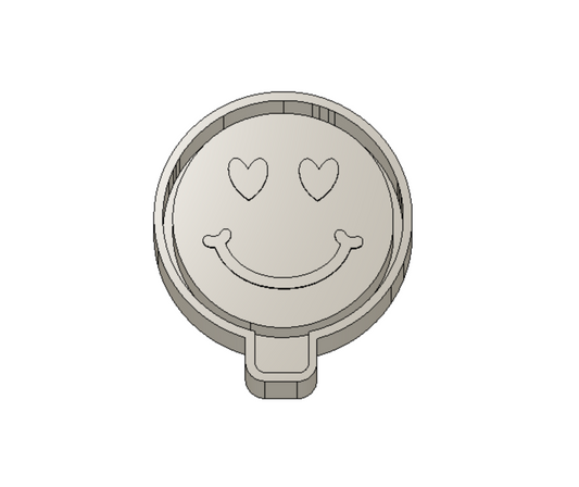 Heart Eyes Happy Freshie Housing or Silicone Mold