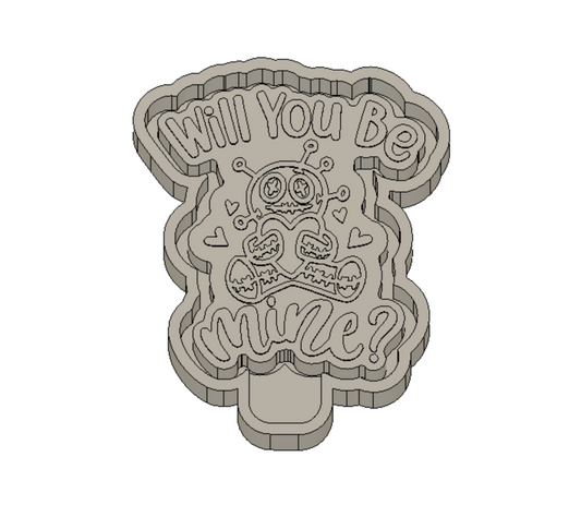 Will you be mine Freshie Housing or Silicone Mold