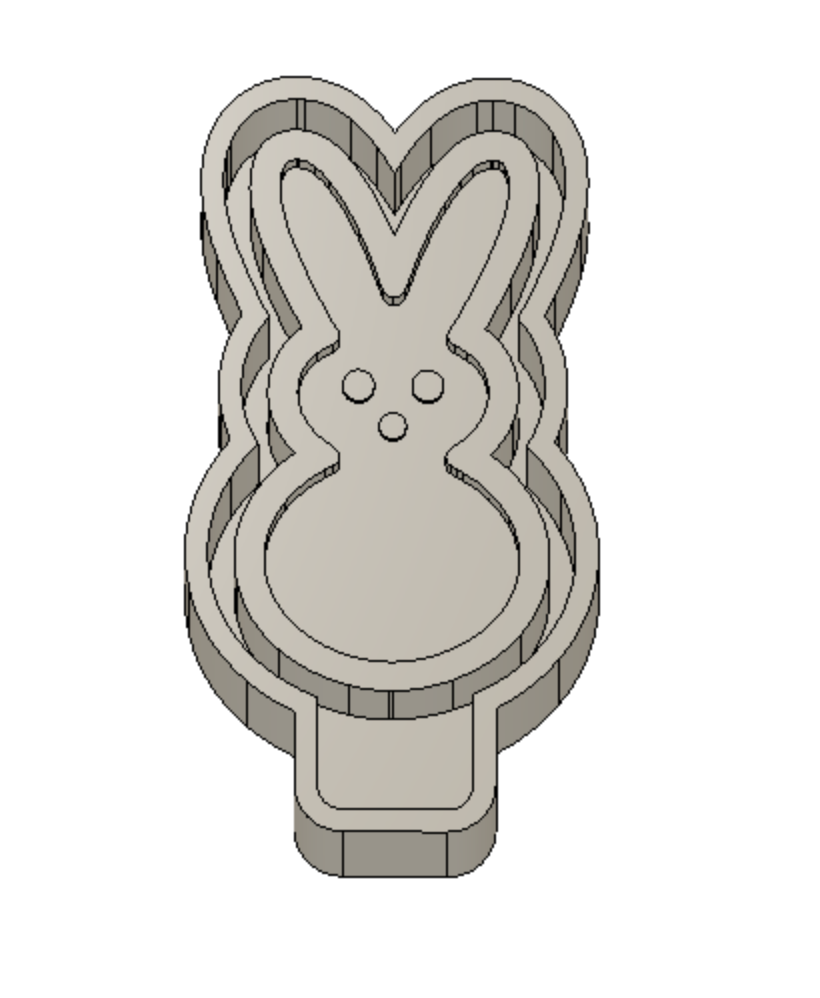 Bunny Shaker Freshie Housing or Silicone Mold