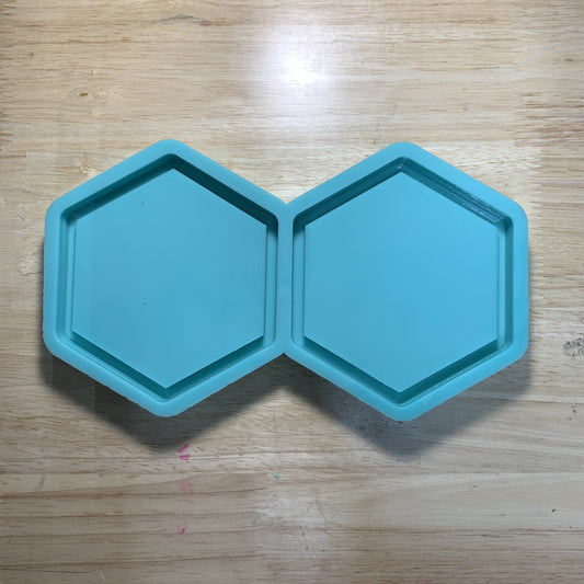 Hexagon Coaster Mold Silicone