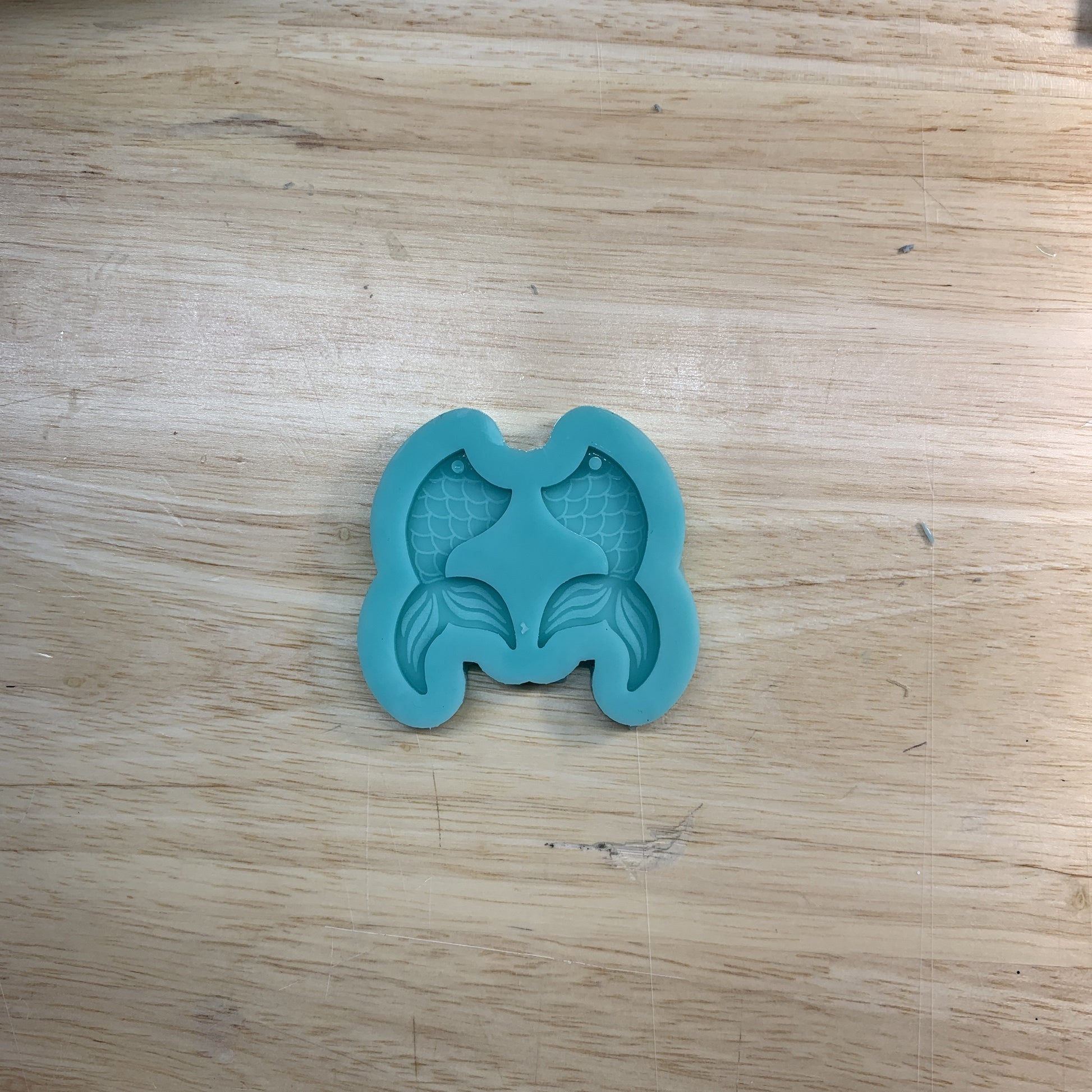 Mermaid Tail Earring Mold Silicone Mold