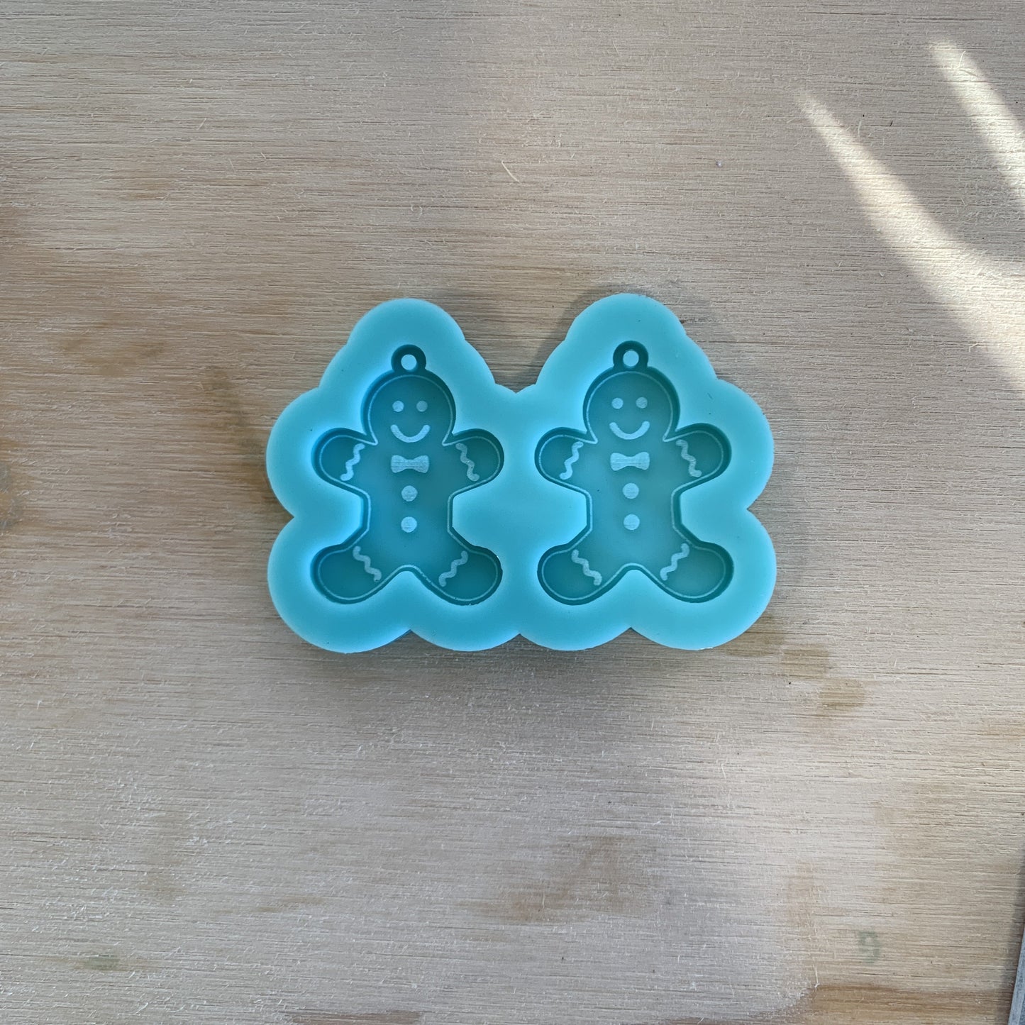 Gingerbread Earring Mold Silicone Mold