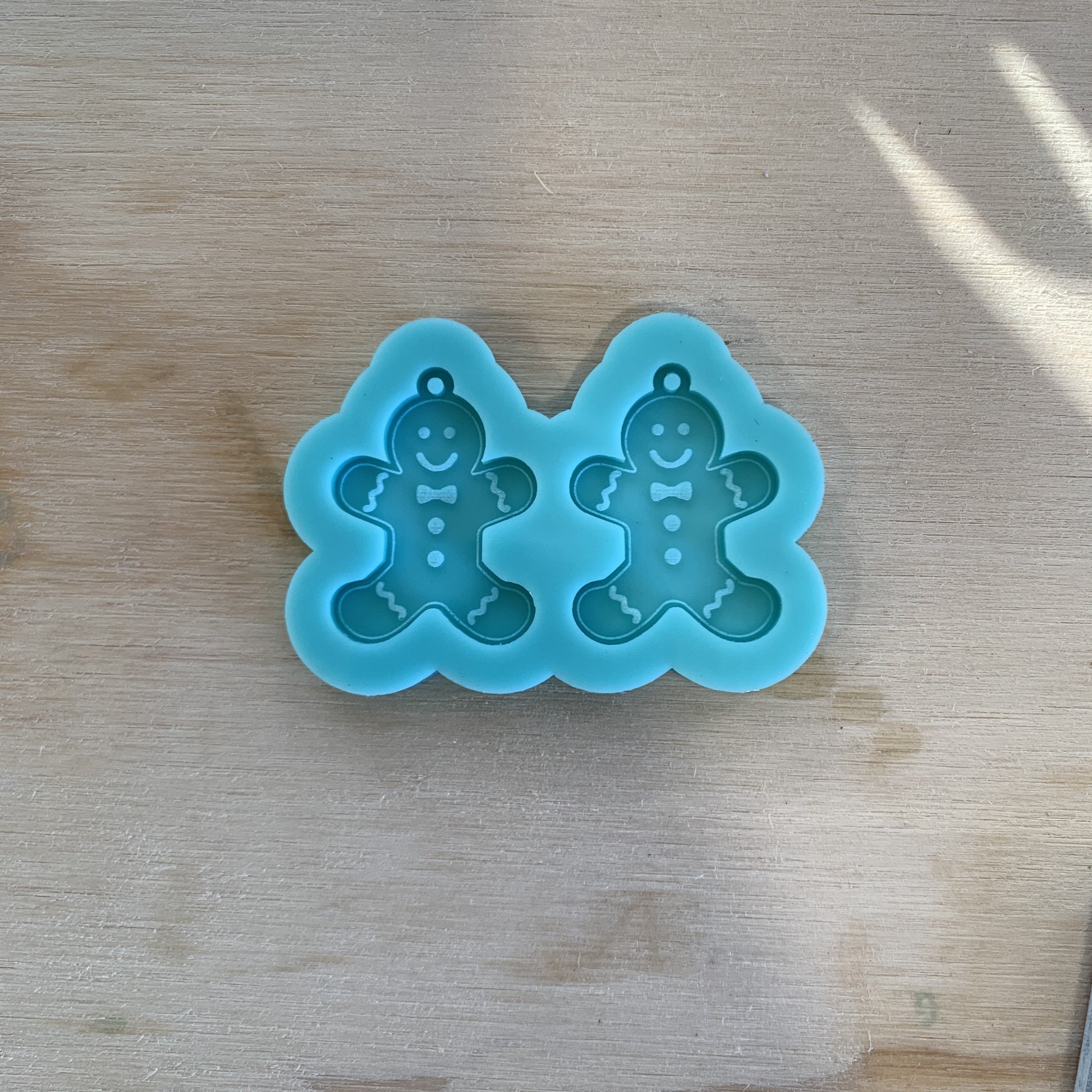 Gingerbread Earring Mold Silicone Mold