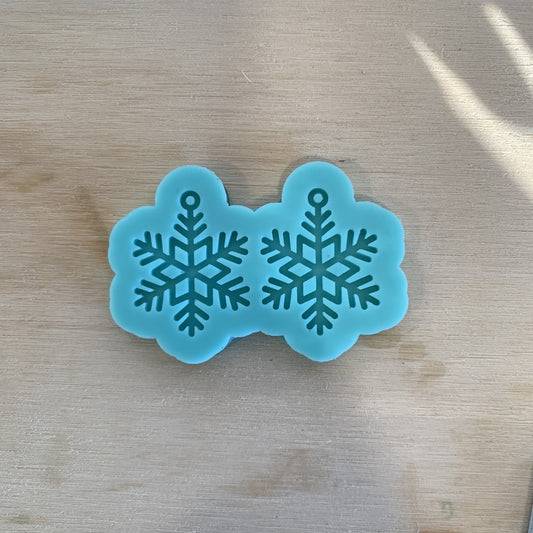 Snowflake Earring Mold Silicone Mold