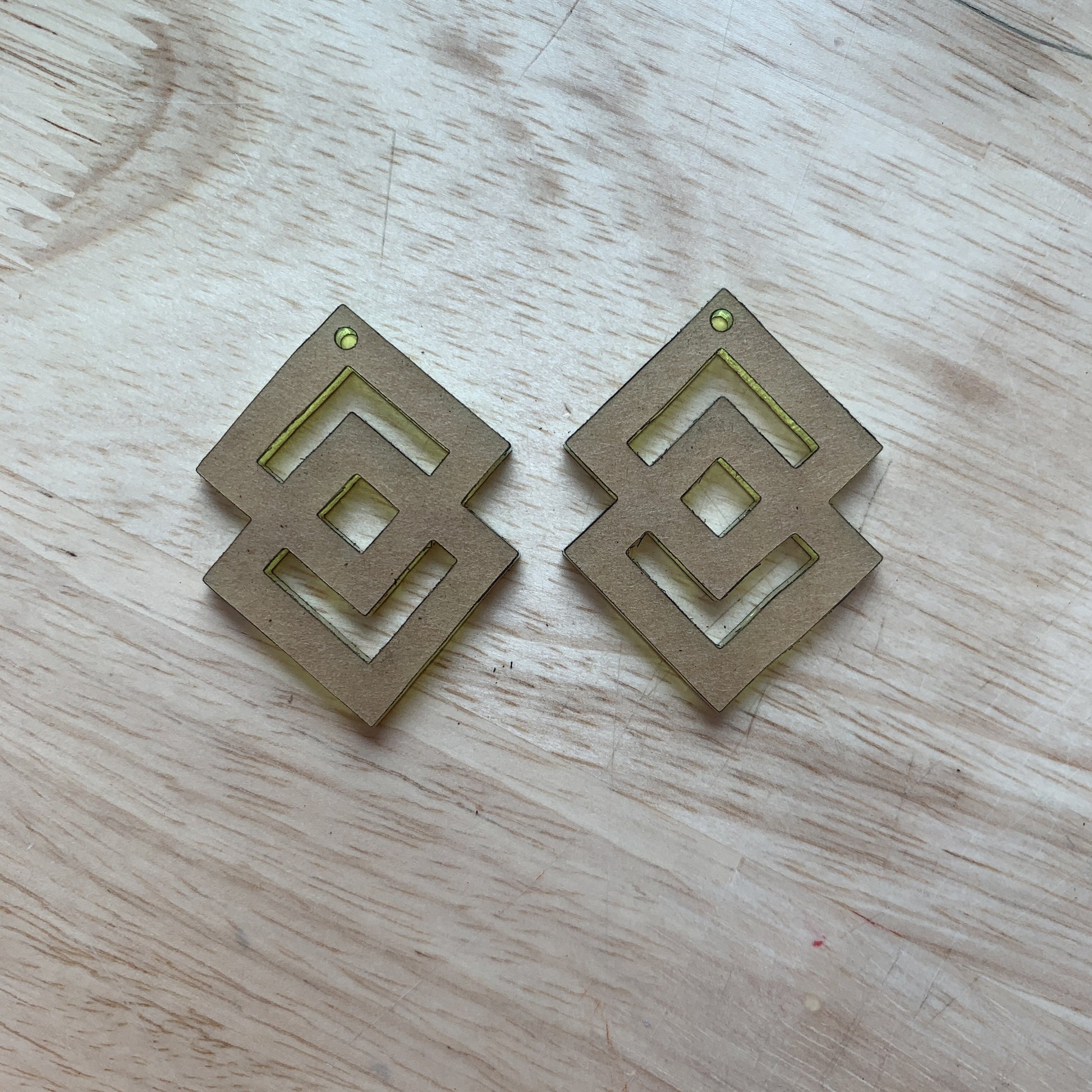 Square Earring Mold Silicone Mold