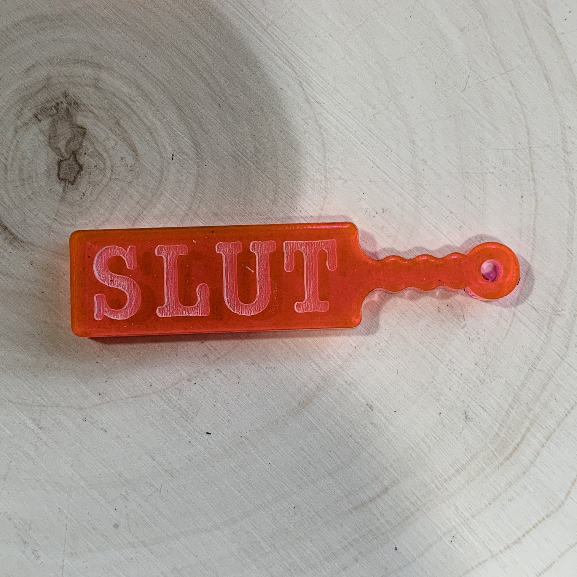 Slut Paddle Blank Blank