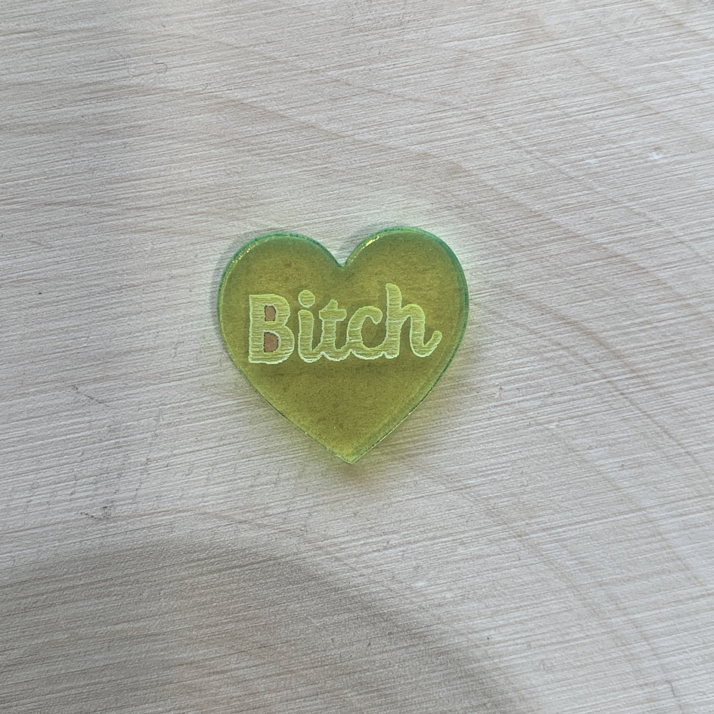 Bitch Convo Heart Mold Silicone Mold