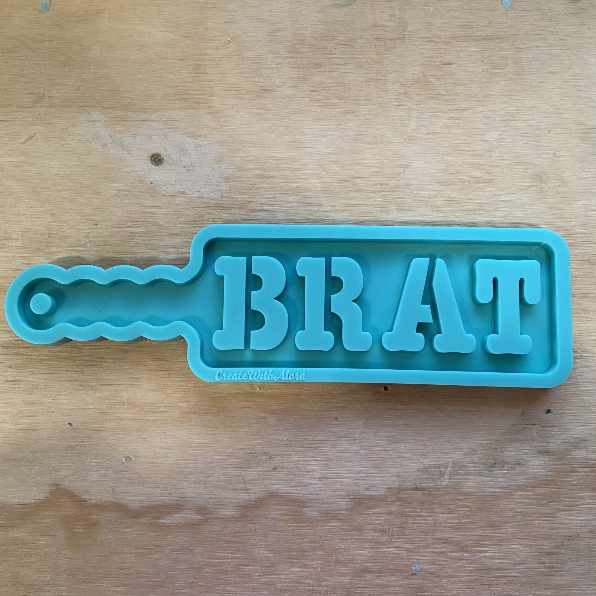 Brat Paddle Mold Silicone Mold