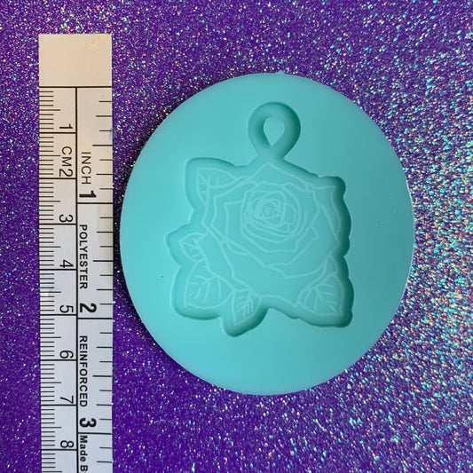 Rose Earrings/pendant Mold Silicone Mold