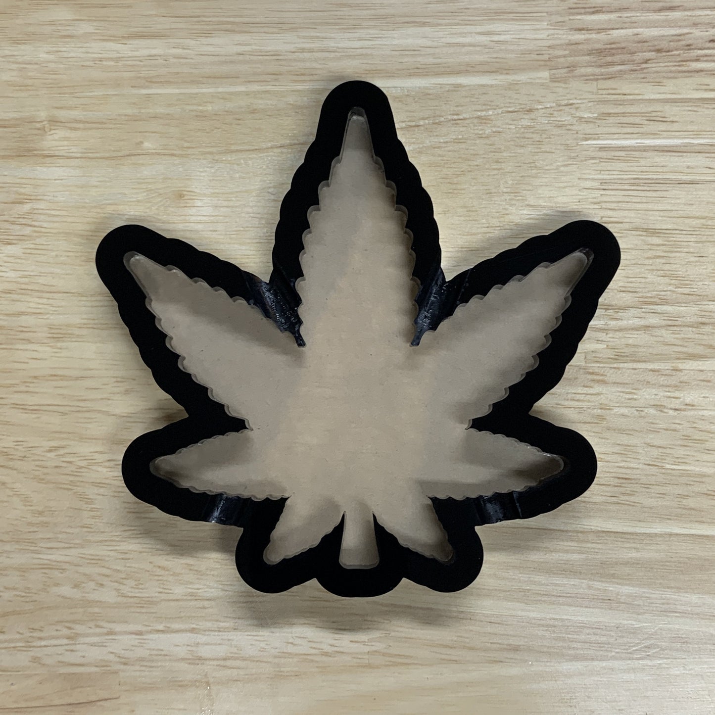 Cannabis Leaf Ashtray Mold Silicone Mold