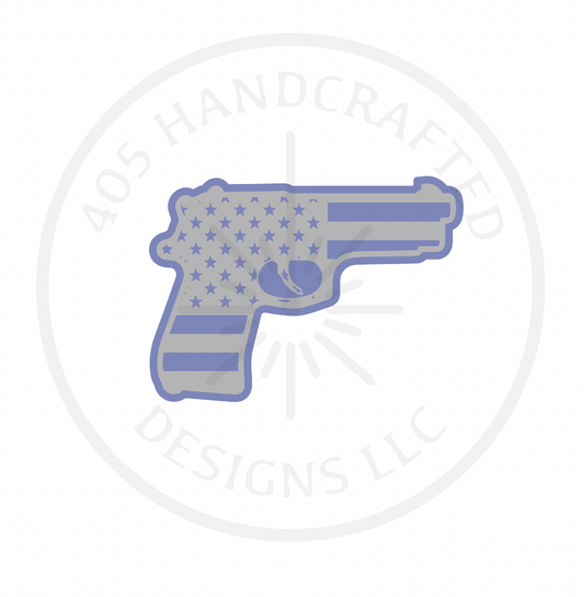 Flag Firearm Blank Blank