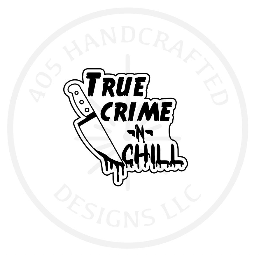 True Crime And Chill Mold Silicone Mold