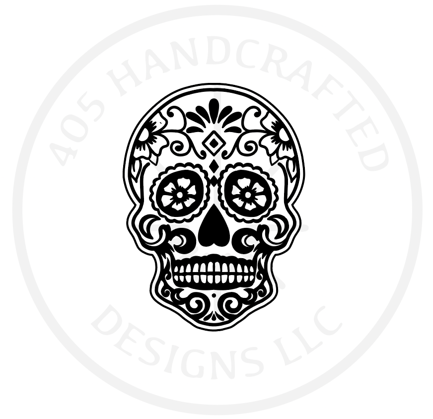 Sugar Skull Blank Blank