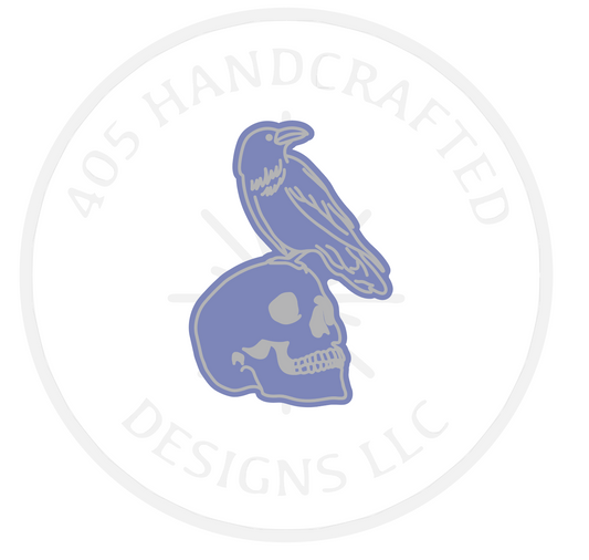 Crow Skull MOLD