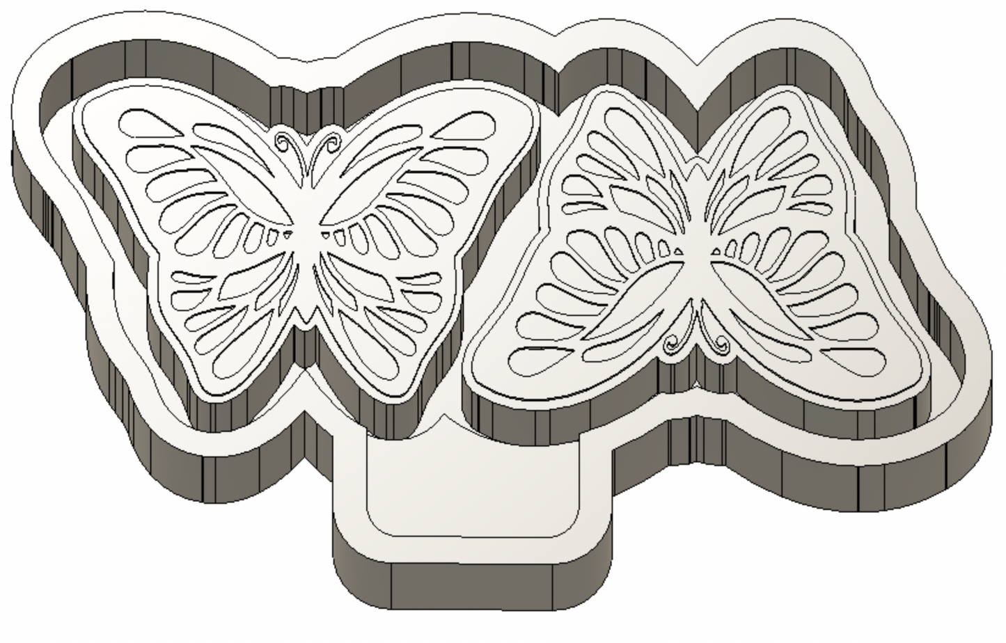 Vent Butterfly Freshie Mold