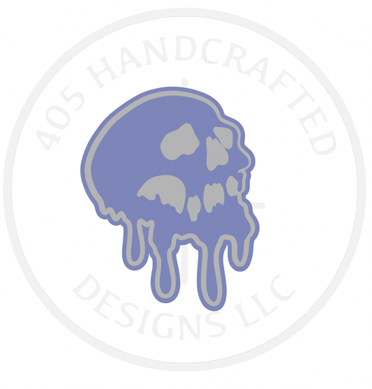 DRIPPY SKULL BLANK