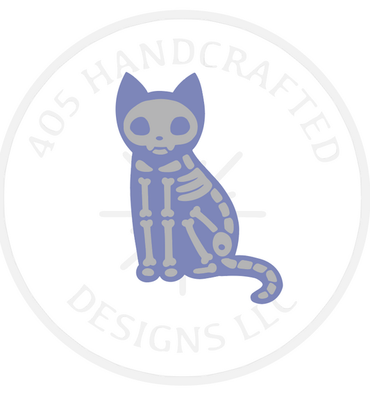 SKELETON CAT BLANK