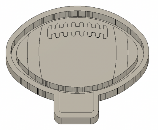 Football Freshie Mold