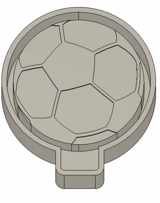 Soccer Ball Freshie Mold