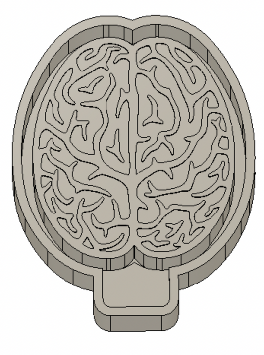 Brain Freshie Mold