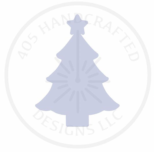 Christmas Tree Acrylic  Molding Blank