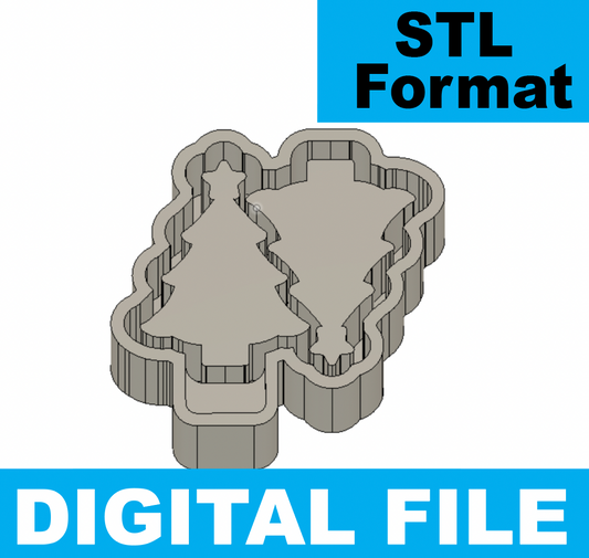 Christmas Tree Freshie STL FILE