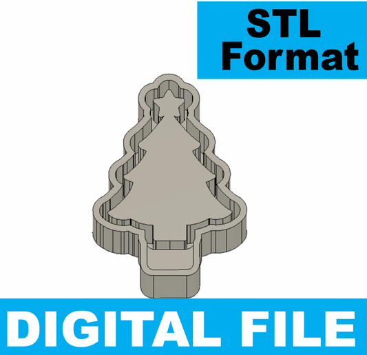 Christmas Tree Freshie STL FILE