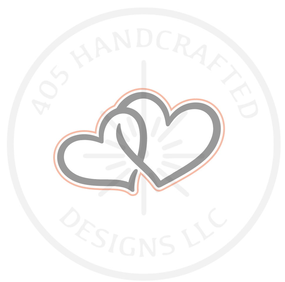 Double Heart SVG FILE