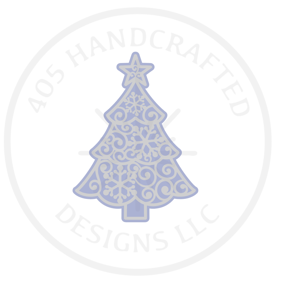 Christmas Tree Acrylic Molding Blank