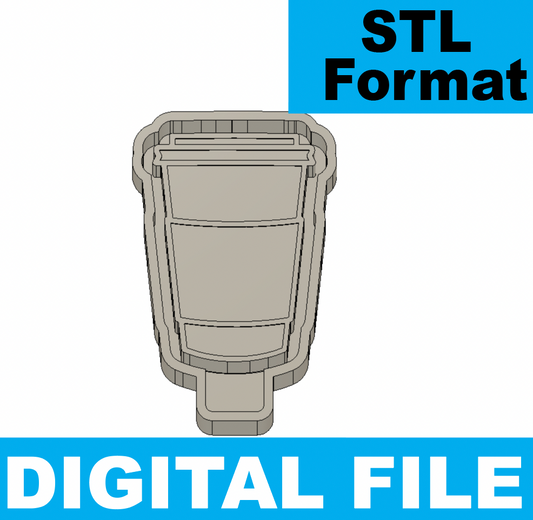 Coffee Cup Freshie STL FILE