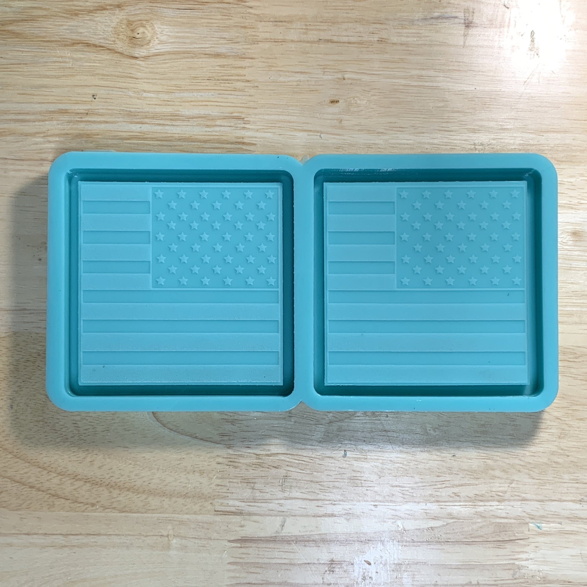 Flag Coaster Mold Silicone