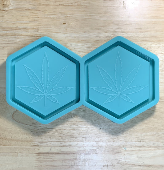 Leaf Coaster Mold Silicone
