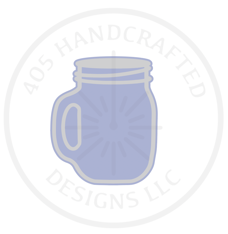 Mason Jar Acrylic Molding Blank