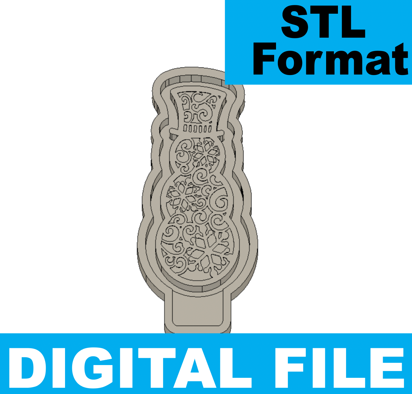 Snowman Freshie STL FILE